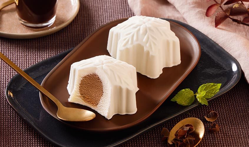 Tranci / Dessert - Flocons de neige glacés