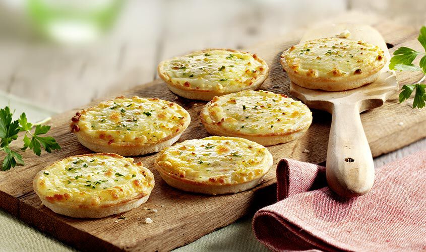 Snack - Käse-Pizzettis