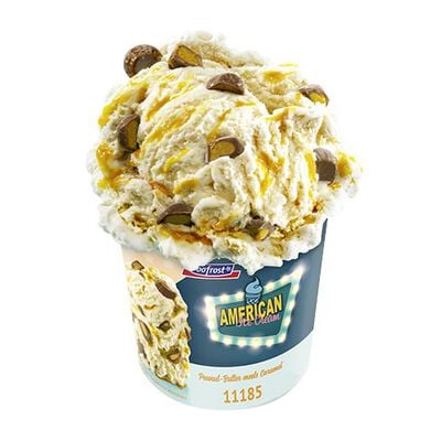 Vaschette - American Ice Cream Peanut-Butter meets Caramel