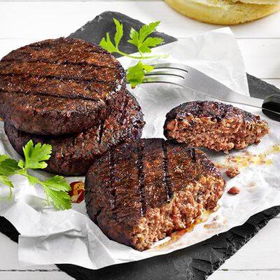 Veggie - VEGANtische Burger aus Erbsenprotein