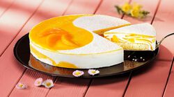 Torte / Tranci / Crostate - Torta di Pesche e Maracuja &Oslash; 24 cm