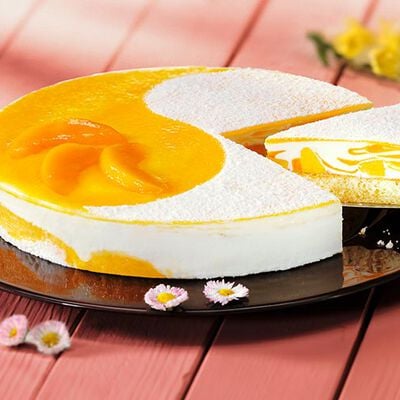 Torte / Tranci / Crostate - Pfirsich-Maracuja-Torte &Oslash; 24 cm