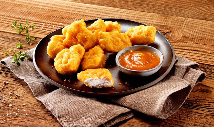 Panati / Preparati / Marinati -  Beignets de poulet avec sauce sweet-sour