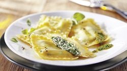 Pasta - Raviolis ricotta et &eacute;pinards