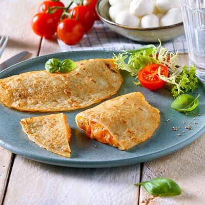 Fingerfood / Snack - Cr&ecirc;pes tomate-mozzarella