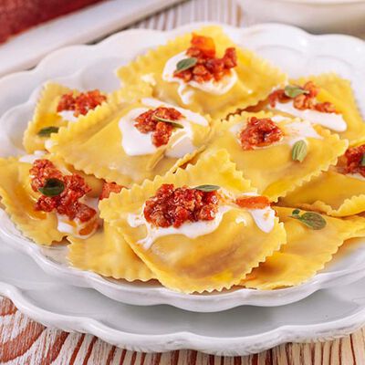 Antipasti / Aperitivi - Ravioli "Lasagne"