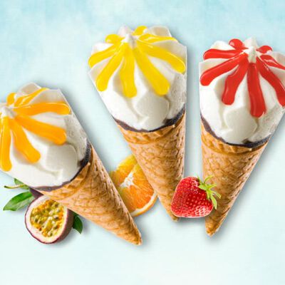 Coni - Mini cornets aux fruits