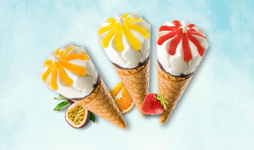 Coni - Mini cornets aux fruits