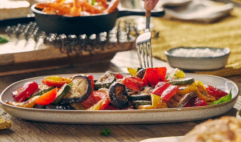 Preparate - Poêlée de légumes grillés