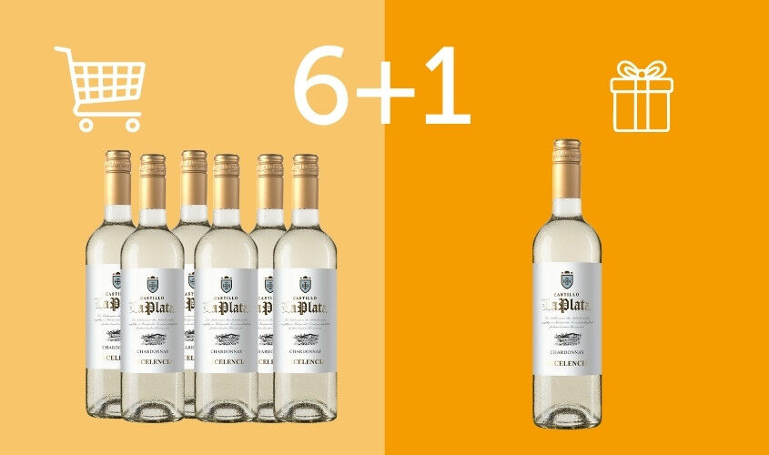 Vini Bianchi - 6+1 Castillo La Plata Chardonnay Excelencia, VdT Castilla