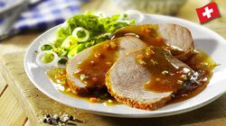 Panati / Preparati / Marinati - R&ocirc;ti de porc en sauce