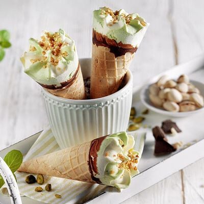 Coni - 40% Cono Vaniglia-Pistacchio 