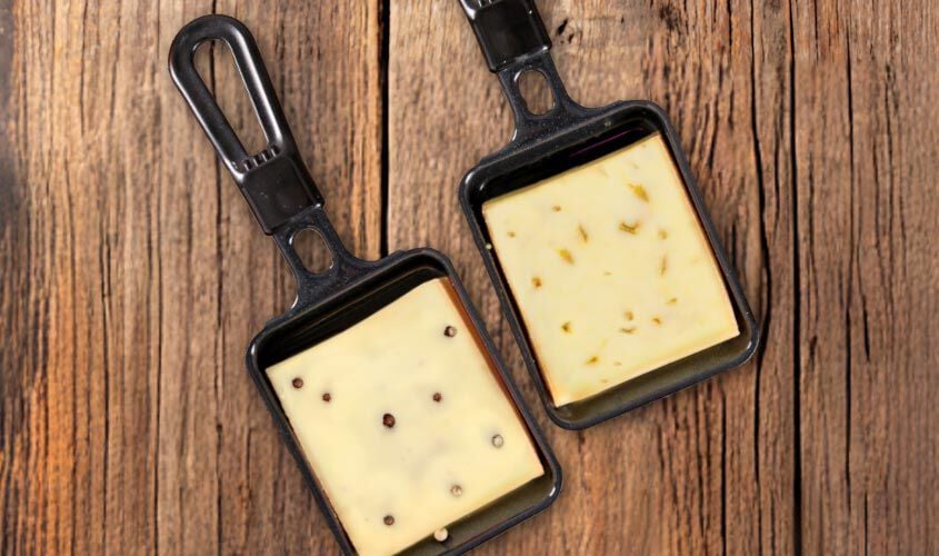 Formaggio - Miscela Svizzera per Raclette, a Fette Erbe e Pepe