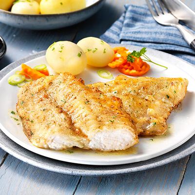 Panati / Preparati - Filets de fausse limande du Pacifique, à la meunière