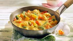 Preparate - L&eacute;gumes sauce tha&iuml; au curry