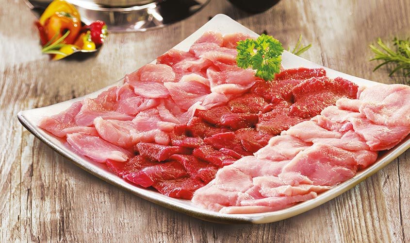 Al Naturale - Fondue Chinoise, handgeschnitten