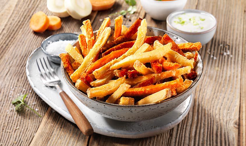 Preparate - Patatine Fritte di Verdure