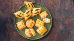 Snack di Pasta Sfoglia - Mini-Bl&auml;tterteig Trio