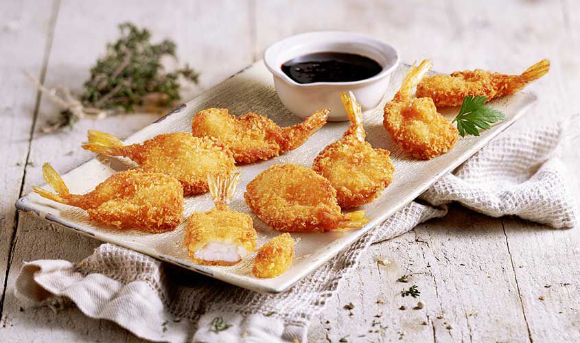 Panati / Preparati - 20% Gamberi Croccanti in Panatura Panko