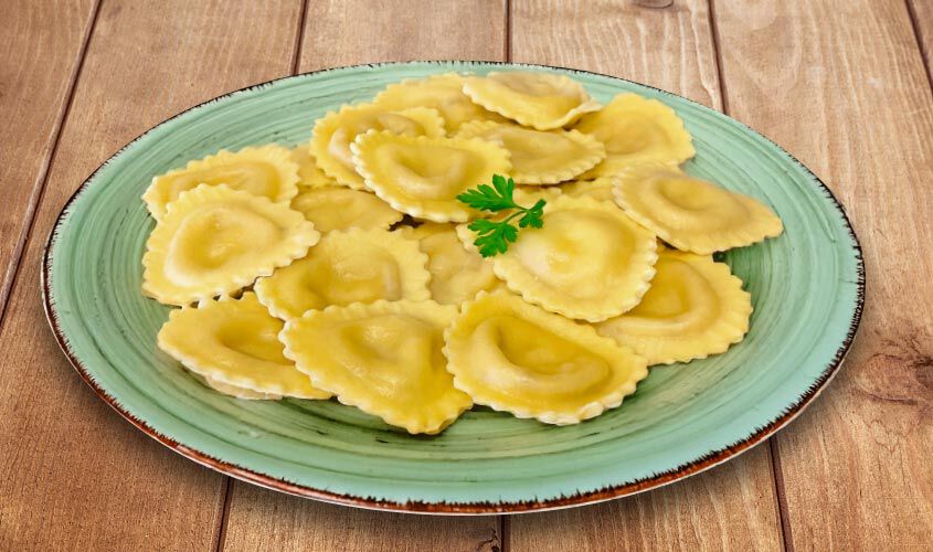 Antipasti / Aperitivi - Raviolis &agrave; la montagnarde