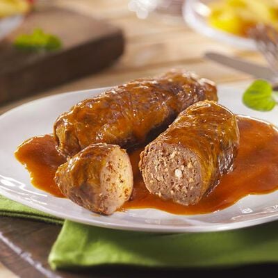 Panati / Preparati / Marinati - Paupiette de bœuf en sauce au vin rouge