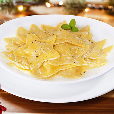 Pasta - Pastasterne mit 4-K&auml;se-F&uuml;llung