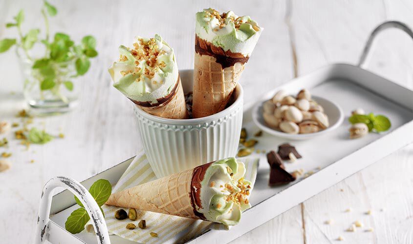 Coni - 40% Cono Vaniglia-Pistacchio&nbsp;
