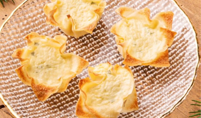 Snack - Ziegenkäse-Krönchen