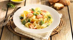 Pasta - Tagliatelle mit Lachs