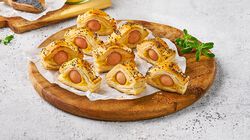 Snack di Pasta Sfoglia - 40%&nbsp;Mini Bl&auml;tterteig-Wienerli