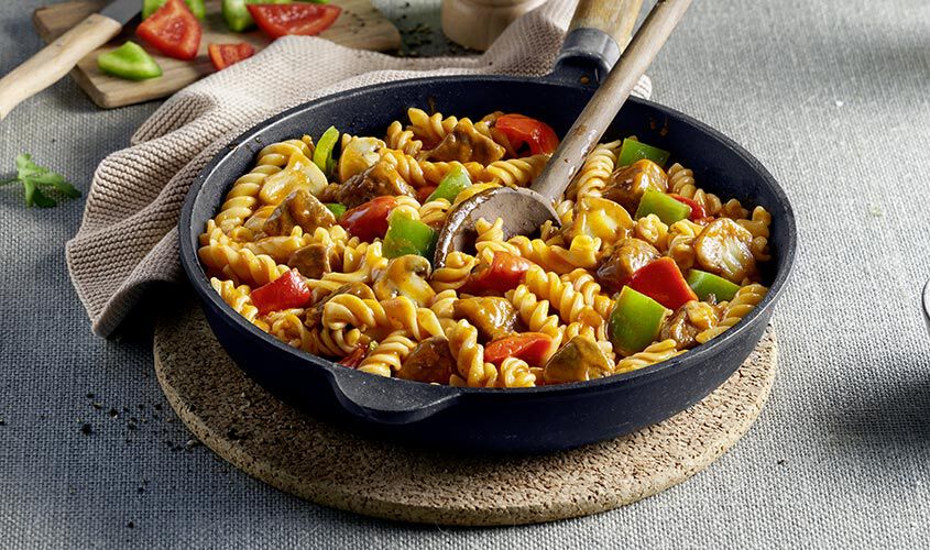 Specialit&agrave; in Padella - Fusilli e Gulasch