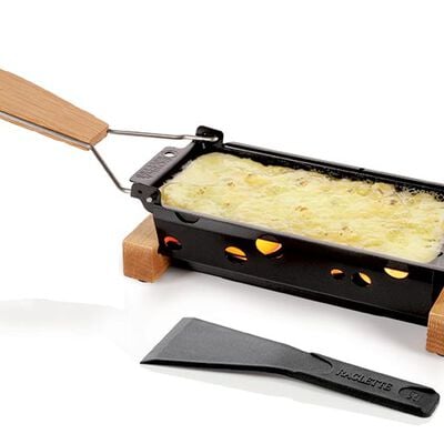 Varie - Set per Raclette in Legno di Quercia, to go