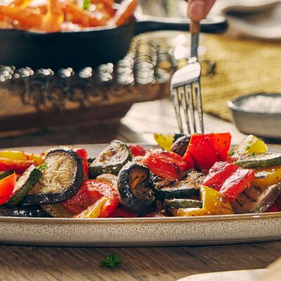 Preparate - Po&ecirc;l&eacute;e de l&eacute;gumes grill&eacute;s