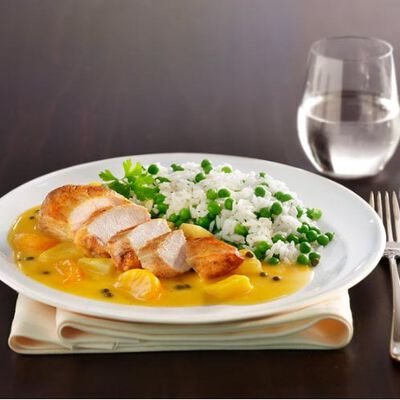 Piatti Gourmet - Poulet-Schnitzel Madagaskar
