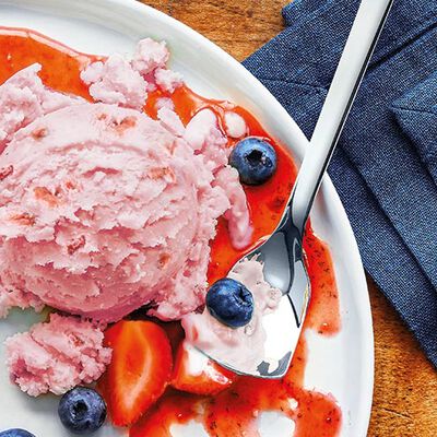 Vaschette - Glace à la fraise