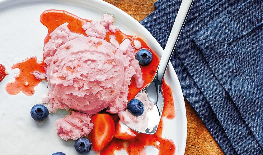 Vaschette - Erdbeer-Glace