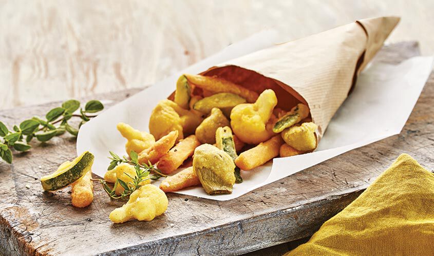 Sale - -10% Assortiment de beignets de l&eacute;gumes