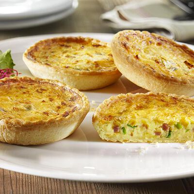 Tortine / Quiche / Crostate - Lauch-Speck-Ch&uuml;echli