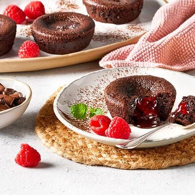 Fette / Mini Torte - Cuor di Cioccolato e Lampone