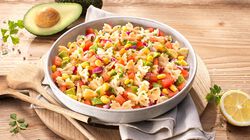 Pasta - Nudelsalat mit Avocado