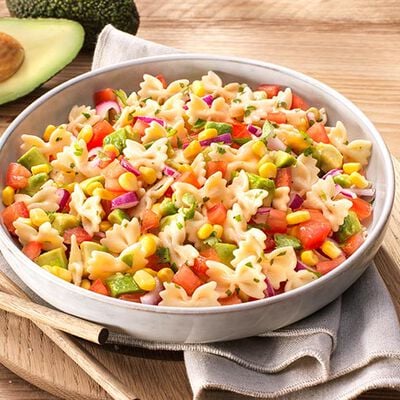 Pasta - Nudelsalat mit Avocado