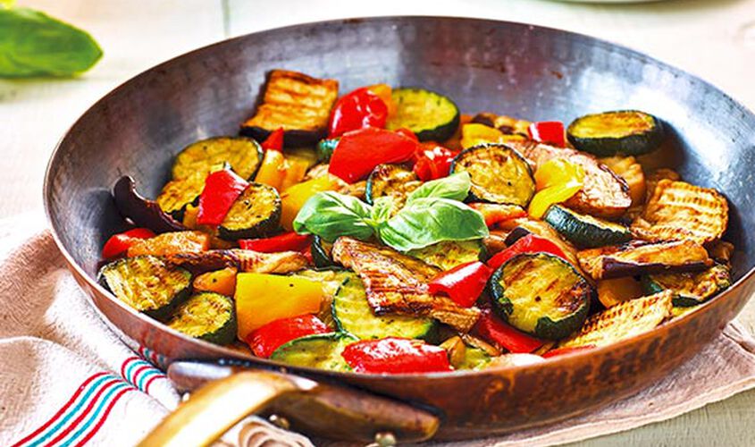Nature - Poêlée de légumes grillés