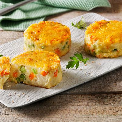 Preparate - Petits gratin&eacute;s de l&eacute;gumes