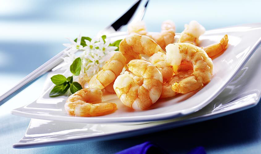 Frutti di mare - Crevettes g&eacute;antes