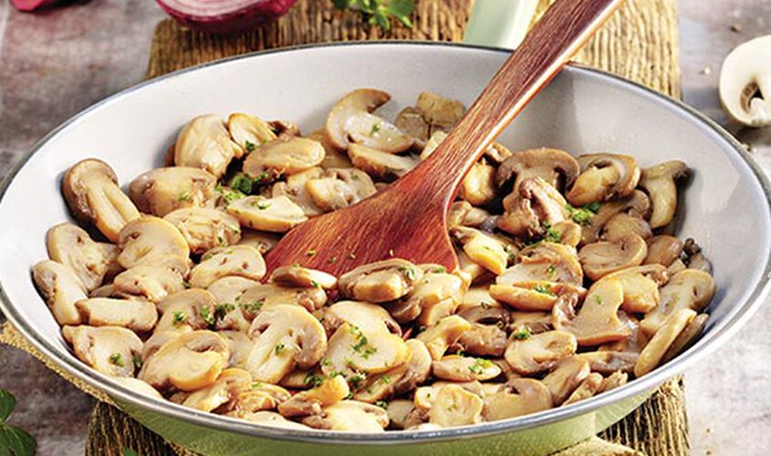 Nature - Champignons de Paris émincés