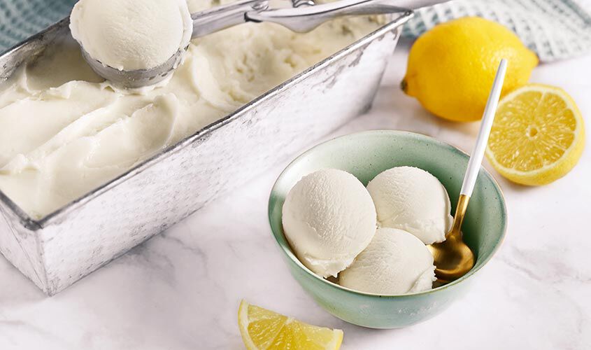 Vaschette - Zitronen-Sorbet
