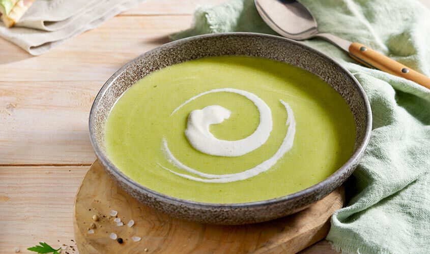 Soupes - Grüne Spargelcrèmesuppe