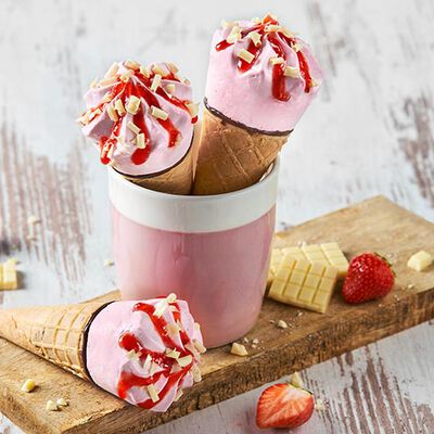 Coni - Cornets fraise