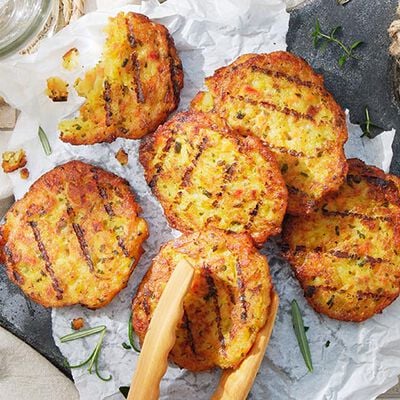 Preparate - Galettes de l&eacute;gumes &agrave; griller