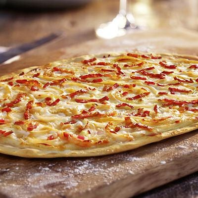 Tortine / Quiche / Crostate - Tartes flamb&eacute;es alsaciennes